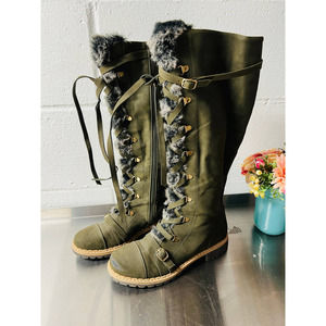 JustFab Jylan Faux Fur Boot